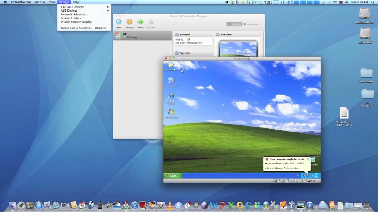 windows on mac for free